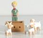Pixi  Comic strips & Co - Pixi - Saint-Exupéry (Little Prince) N° 2147 - Little Prince with the box and the sheeps - 5 mini figurines