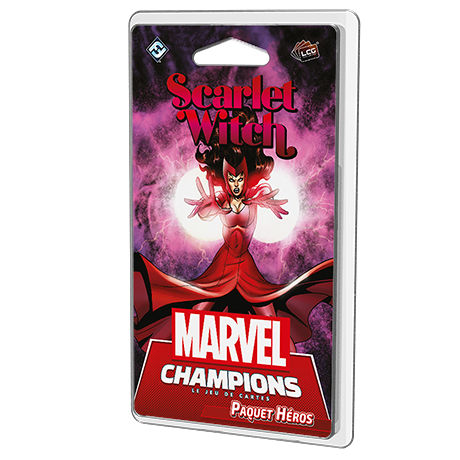 Fantasy Flight Games - Marvel Champions JCE - 15 - Scarlet Witch/La Sorcière Rouge (Héros)
