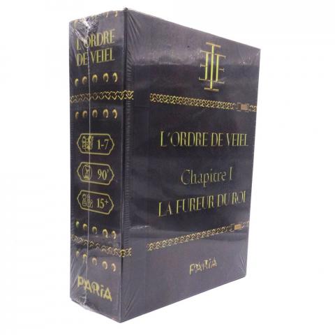 Paria Edition - L'Ordre de Veiel - Chapitre I : La Fureur du Roi + Paria Edition - L'Ordre de Veiel - Figurine du Roi Uraïs