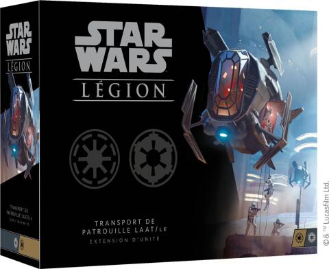 Fantasy Flight Games - Star Wars Légion - 081 - Transport de Patrouille LAAT/LE (Extension d'Unité)