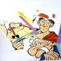 Uderzo (Asterix) - Bilder - Albert UDERZO - Astérix - Atlas - Astérix et l'Histoire de France - série complète de 10 intercalaires