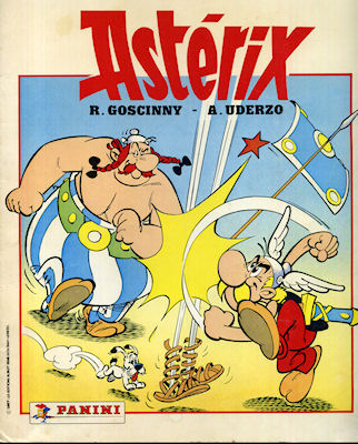 Uderzo (Astérix) - Images - Albert UDERZO - Astérix - Panini - 1988 - album quasi-complet sans le poster