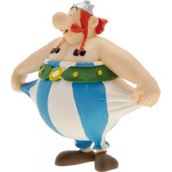 Plastoy figures - Asterix N° 60559 - Obelix holding trousers