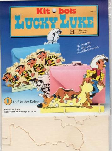 Morris (Lucky Luke) - Various documents and objects - MORRIS - Lucky Luke - Kit-bois - 2218808 - 1 - La Fuite des Dalton porte-enveloppes