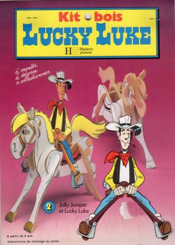 Morris (Lucky Luke) - Various documents and objects - MORRIS - Lucky Luke - Kit-bois - 2218816 - 2 - Jolly Jumper et Lucky Luke