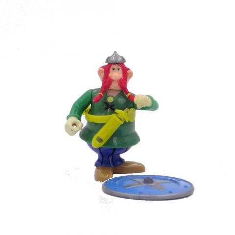 Uderzo (Asterix) - PlayAsterix/Toycloud - Albert UDERZO - Astérix - PlayAsterix - 6203/38166 - Toycloud - Abraracourcix - incomplet