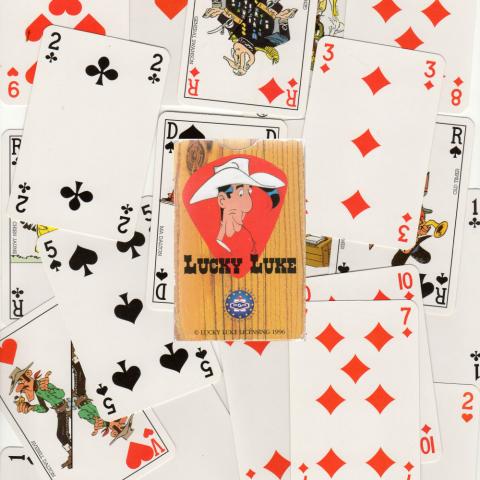 Morris (Lucky Luke) - Games, Toys, Puzzles - MORRIS - Lucky Luke - Vigno - jeu de 54 cartes