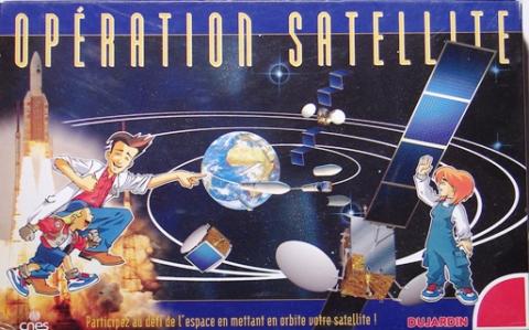 Sci-Fi/Fantasy - Robots, toys and games -  - Opération Satellite - Dujardin/CNES - 9035 - jeu de société