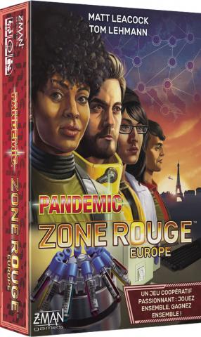 Z-Man Games - Pandemic Zone Rouge Europe