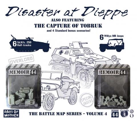 Days of Wonder - Memoir'44 - 27 - Disaster at Dieppe/The Capture of Tobruk/4 Standard bonus scenarios (Expansion)