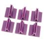Pawn or card holder with clip 17 x 19 x 10 mm Colour : Purple