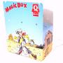 Morris (Lucky Luke) - Advertising -  - Lucky Luke - Quick Magic Box - 1996 - boîte en carton - décor Dalton, Ran Tan Plan, Lucky Luke, Ma Dalton