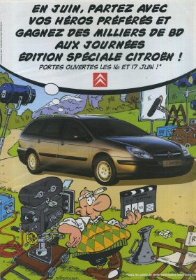 Bande Dessinée - ACHILLE TALON - WIDENLOCHER - Achille Talon - Citroën - Brochure publicitaire