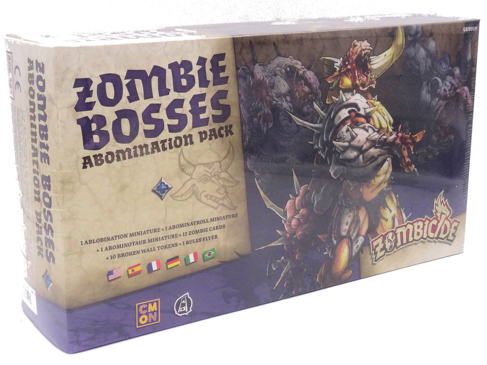 Multiidioma Zombicide Black Plague Zombie Bosses Abomination 