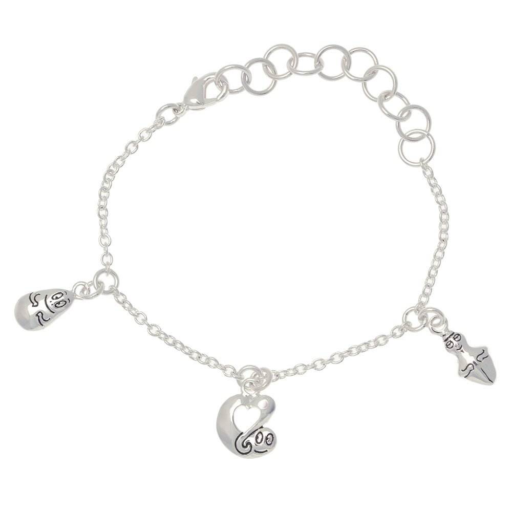Pixi bijoux - Barbapapà - braccialetto d'argento