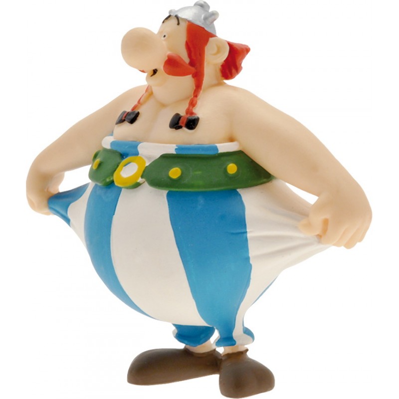 Plastoy - Obelix che tiene i suoi pantaloni