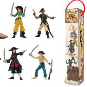 Plastoy - Tubo Pirates - 6 figurines