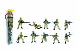 Figurines Plastoy - Tubos N° 70376 - Tubo Commando 2 - Opération Désert - 10 figurines