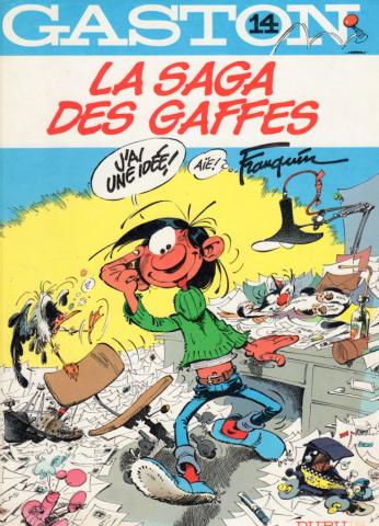 Bande Dessinée - Gaston Lagaffe n° 14 - André FRANQUIN - Gaston - 14 - La Saga des gaffes