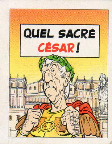 Bande Dessinée - Uderzo (Astérix) - Publicité - Albert UDERZO - Astérix - Nutella - 1996 - mini-comique - 10/10 - Quel sacré César !