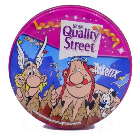 Bande Dessinée - Uderzo (Astérix) - Publicité - Albert UDERZO - Astérix - Nestlé/Quality Street - boîte à bonbons