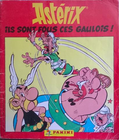 Bande Dessinée - Uderzo (Astérix) - Images - Albert UDERZO - Astérix - Panini - 1994 - Ils sont fous ces Gaulois ! (album d'images) - incomplet sans poster