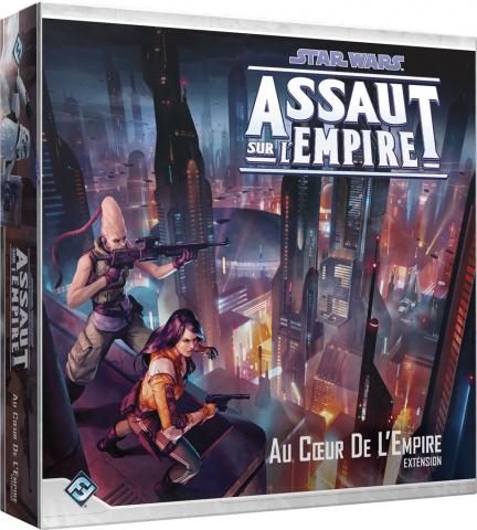 Fantasy Flight Games - Star Wars Assaut sur l'Empire - 46 - Au Cœur de l'Empire (Extension)
