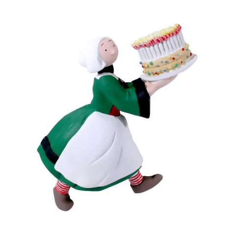 Figurines Plastoy - Bécassine N° 70164 - Magnet - Bécassine et le gâteau d'anniversaire