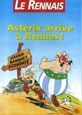 Uderzo (Asterix) - Studi - Albert UDERZO - Astérix à Rennes - Bulletin municipal Le Rennais n° 317