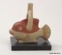 Pixi Museum - Ceramica Mochica - Vaso pesce - Pérou